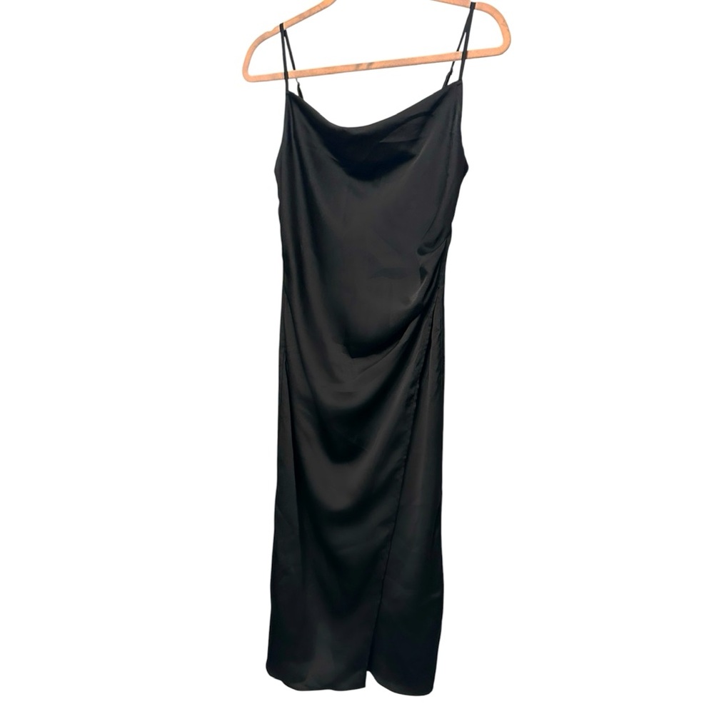 POOKIE & SEBASTIAN Woman black slip Dress Size Medium